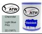 Preview: Chevrolet, Light Blue Poly, 22 (1977): 500ml Lackdose, von ATW Autoteile West.